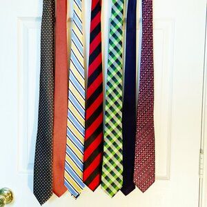 Lot of 7 Assorted Neck Ties